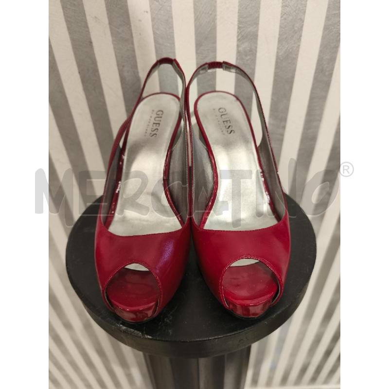 DECOLLETE GUESS ROSSE PUNTA APERTA | Mercatino dell'Usato Campobasso 2
