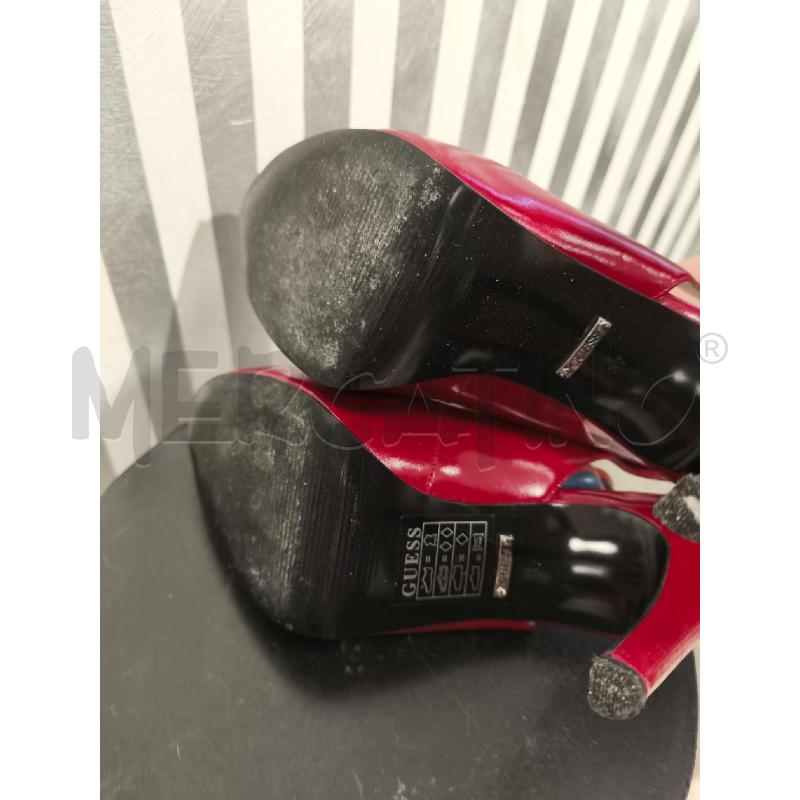 DECOLLETE GUESS ROSSE PUNTA APERTA | Mercatino dell'Usato Campobasso 5