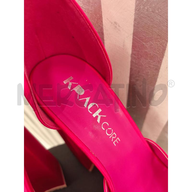 DECOLLETE KRACK FUXIA SATINATE ALTE | Mercatino dell'Usato Campobasso 2