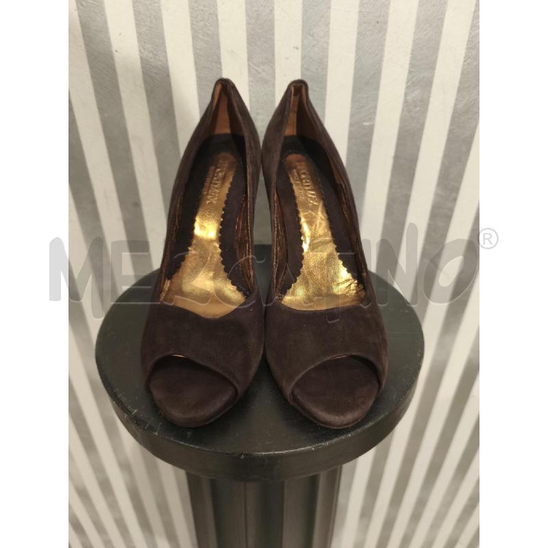 DECOLLETE SPORTMAX MARRONE SCAMOSCIATE PUNTA APERTA | Mercatino dell'Usato Campobasso 4