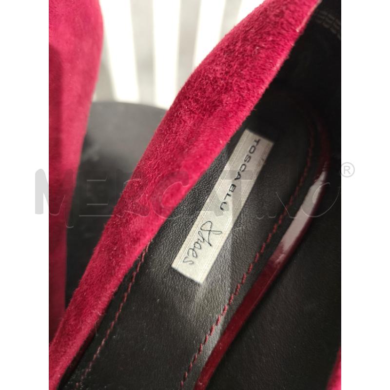 DECOLLETE TOSCA BLU BORDEAUX SCAMOSCIAYI | Mercatino dell'Usato Campobasso 5