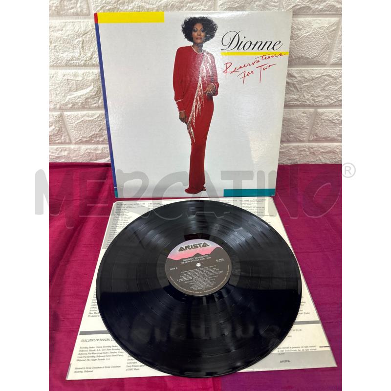 DIONNE WARWICK RESERVATIONS 33 G | Mercatino dell'Usato Campobasso 1