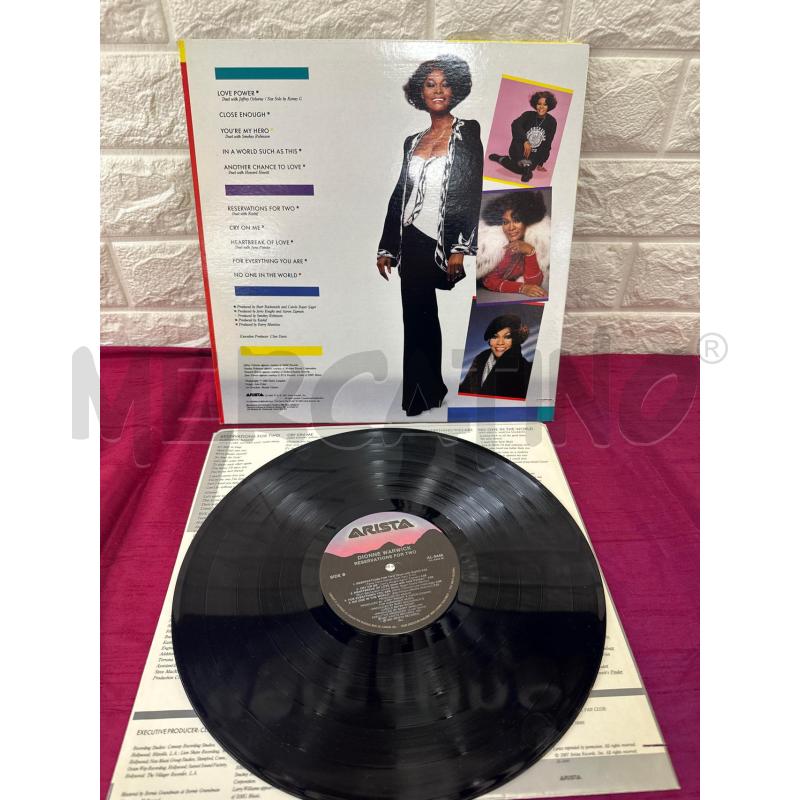 DIONNE WARWICK RESERVATIONS 33 G | Mercatino dell'Usato Campobasso 2