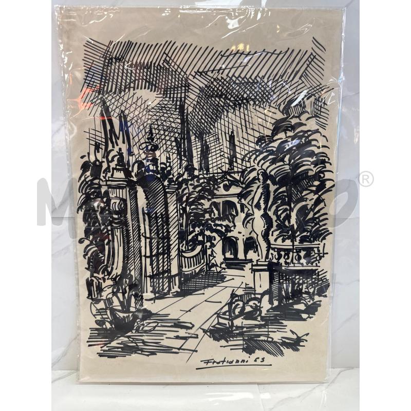 DISEGNO 50X35 CM  PENNARELLO RIP FRATIANNI 63 | Mercatino dell'Usato Campobasso 1