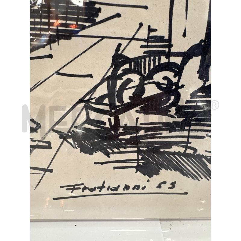 DISEGNO 50X35 CM  PENNARELLO RIP FRATIANNI 63 | Mercatino dell'Usato Campobasso 2