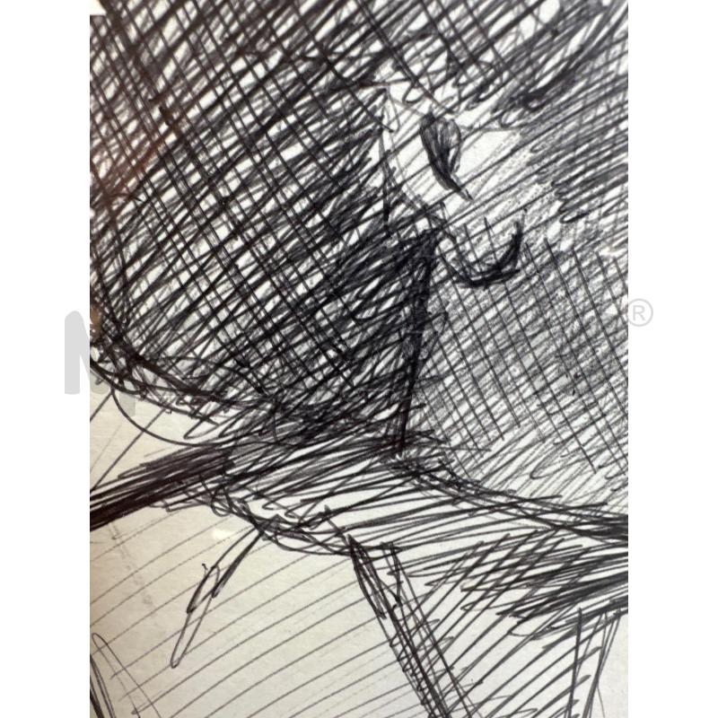 DISEGNO A PENNA RIP PAGLIONE 25X33 CM RITRATTO BIMBA | Mercatino dell'Usato Campobasso 5
