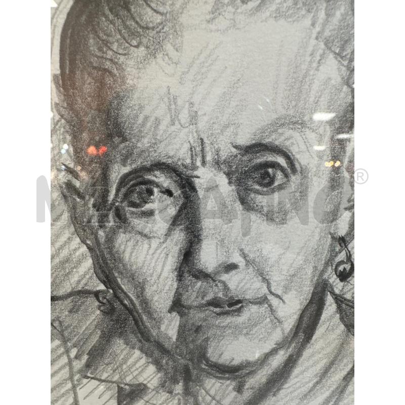 DISEGNO RIP LEO PAGLIONE MAT CORN 30X40 CM RITRATTO ANZIANA | Mercatino dell'Usato Campobasso 3