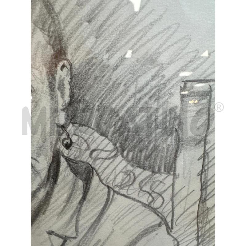 DISEGNO RIP LEO PAGLIONE MAT CORN 30X40 CM RITRATTO ANZIANA | Mercatino dell'Usato Campobasso 4