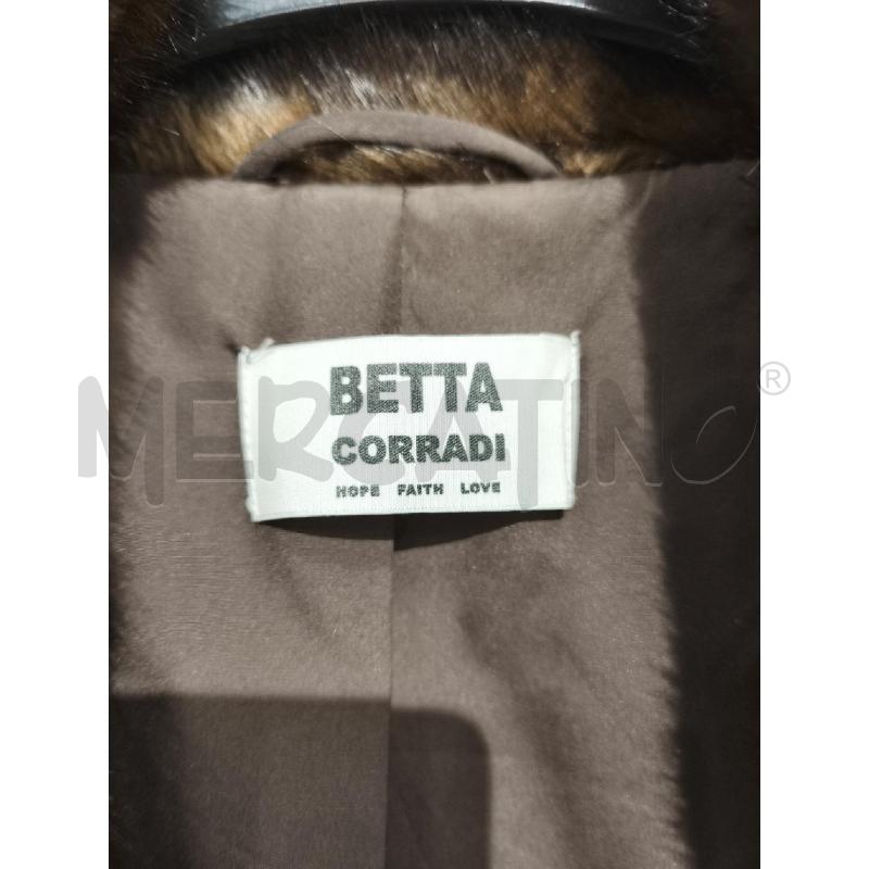 ECOPELLICCIA DONNA BETTA CORRADI SFUM MARRONE | Mercatino dell'Usato Campobasso 2