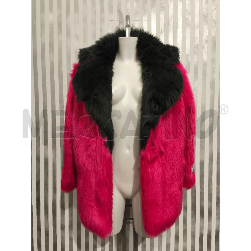 ECOPELLICCIA DONNA GAELLE PARIS NUOVA FUXIA NERA | Mercatino dell'Usato Campobasso 1