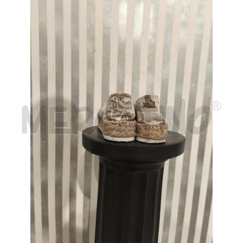 ESPADRILLAS DONNA PRIMA CLASSE TESSUTO PANNA BEIGE | Mercatino dell'Usato Campobasso 3