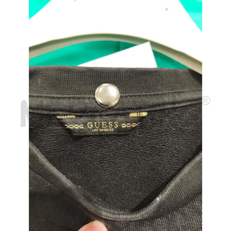 FELPA BAMBINA GUESS NERA LOGO DORATO | Mercatino dell'Usato Campobasso 5