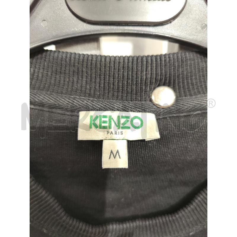 FELPA DONNA KENZO NERA TIGRE | Mercatino dell'Usato Campobasso 2