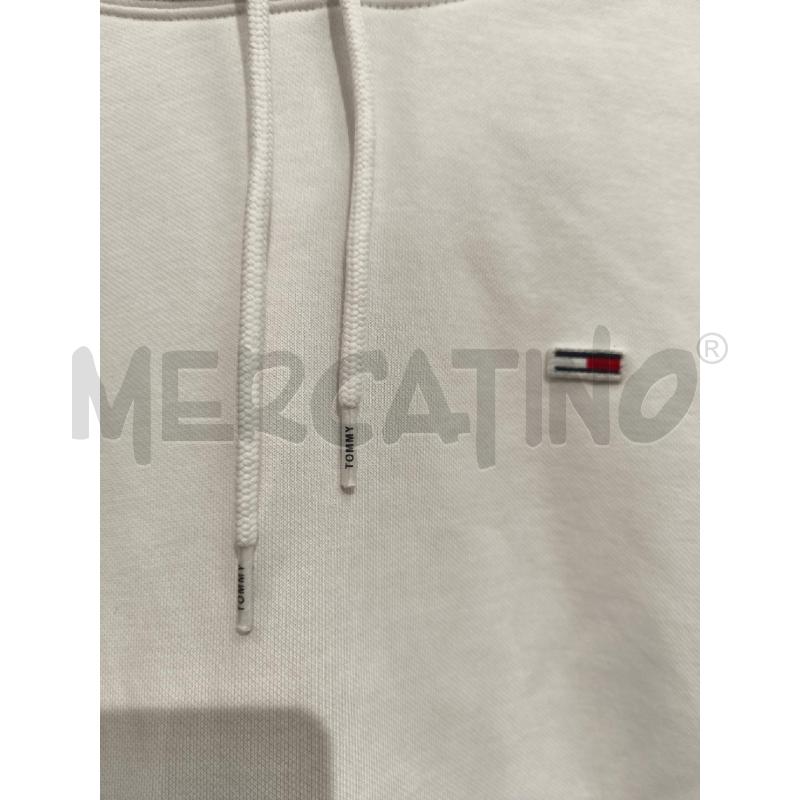 FELPA DONNA TOMMY HILFIGER BIANCA | Mercatino dell'Usato Campobasso 2