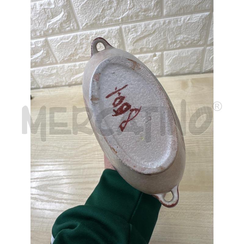 FIASCHETTA CERAMICA DI VIETRI CON CASE H 20 CM CON TAPPO | Mercatino dell'Usato Campobasso 3