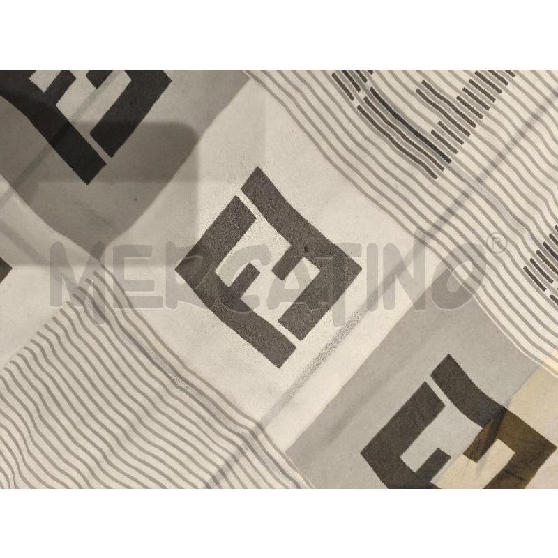 FOULARD FENDI GRIGIO NERO | Mercatino dell'Usato Campobasso 4