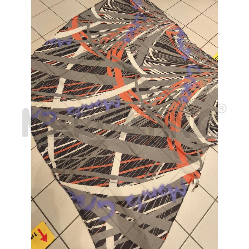 FOULARD MANILA GRACE GRIGIO ARANCIO LILLA | Mercatino dell'Usato Campobasso 4