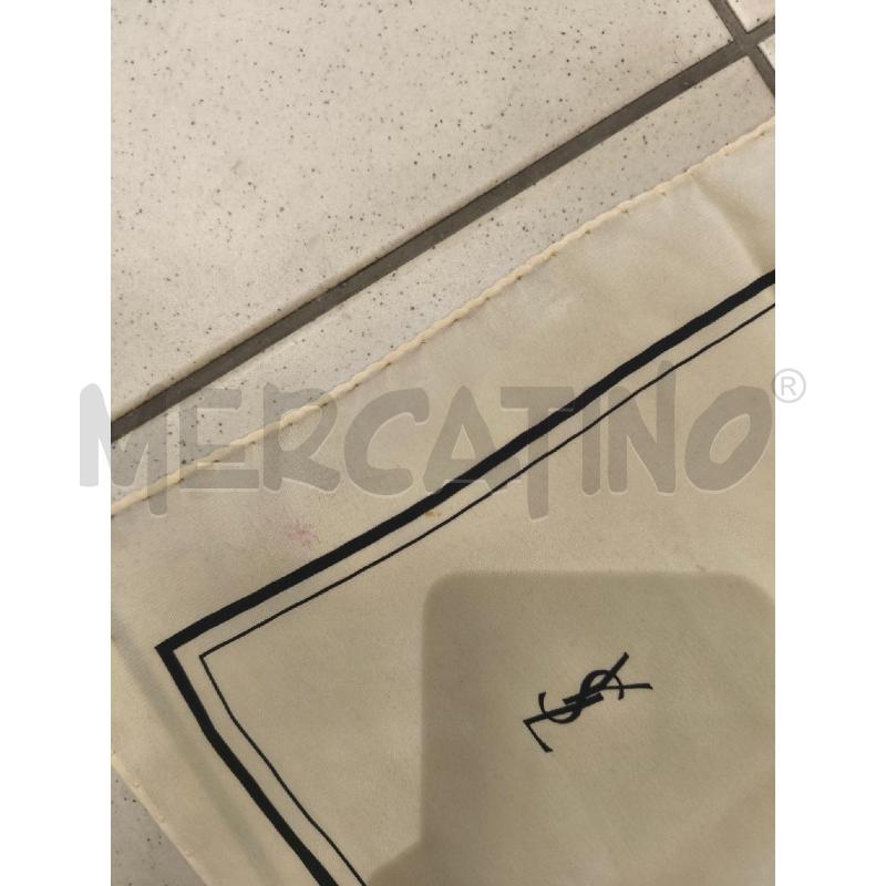 FOULARD YVES SAINT LAURENT 100 SETA | Mercatino dell'Usato Campobasso 5
