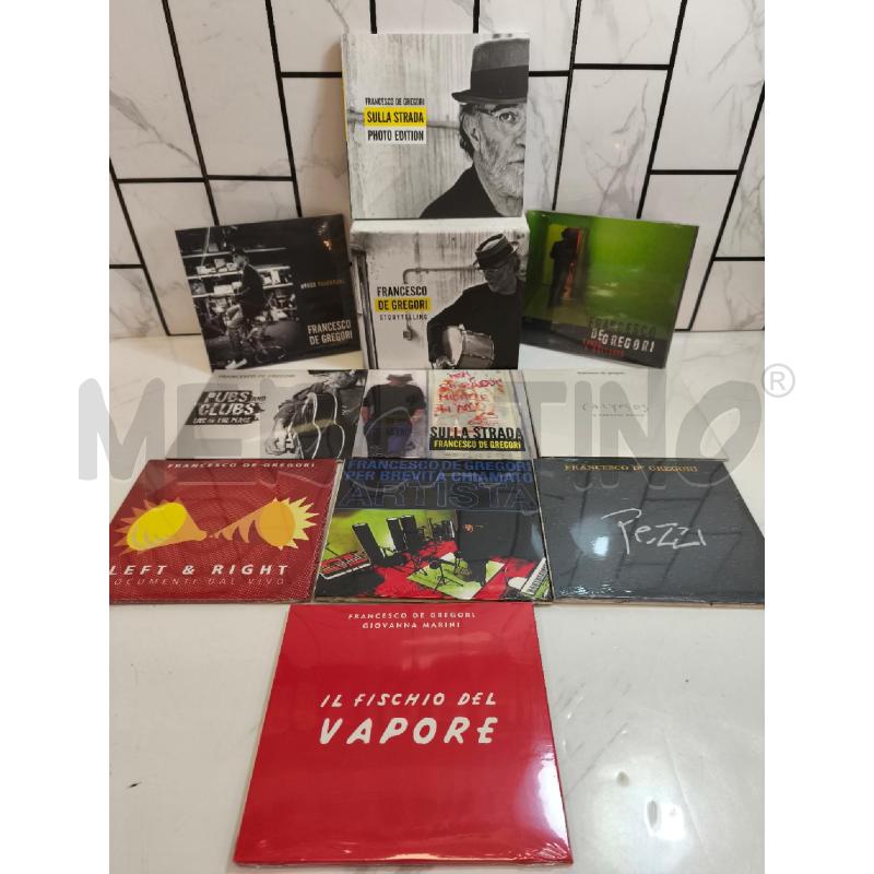 FRANCESCO DE GREGORI COFANETTO CD  | Mercatino dell'Usato Campobasso 3