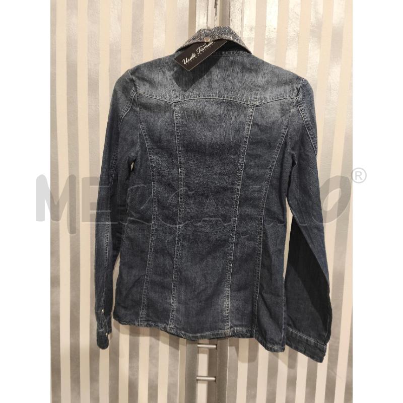 GIACCA BAMBINA TWINSET IN JEANS COLLETTO STRASS | Mercatino dell'Usato Campobasso 4