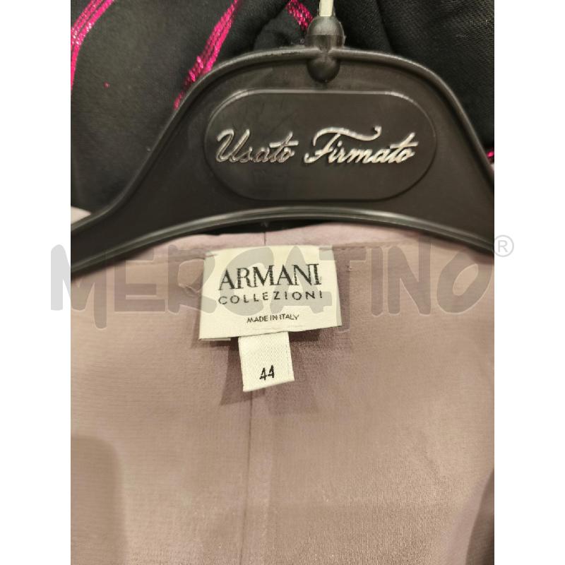 GIACCA DONNA ARMANI COLLEZIONI 80% SETA GLICINE | Mercatino dell'Usato Campobasso 5