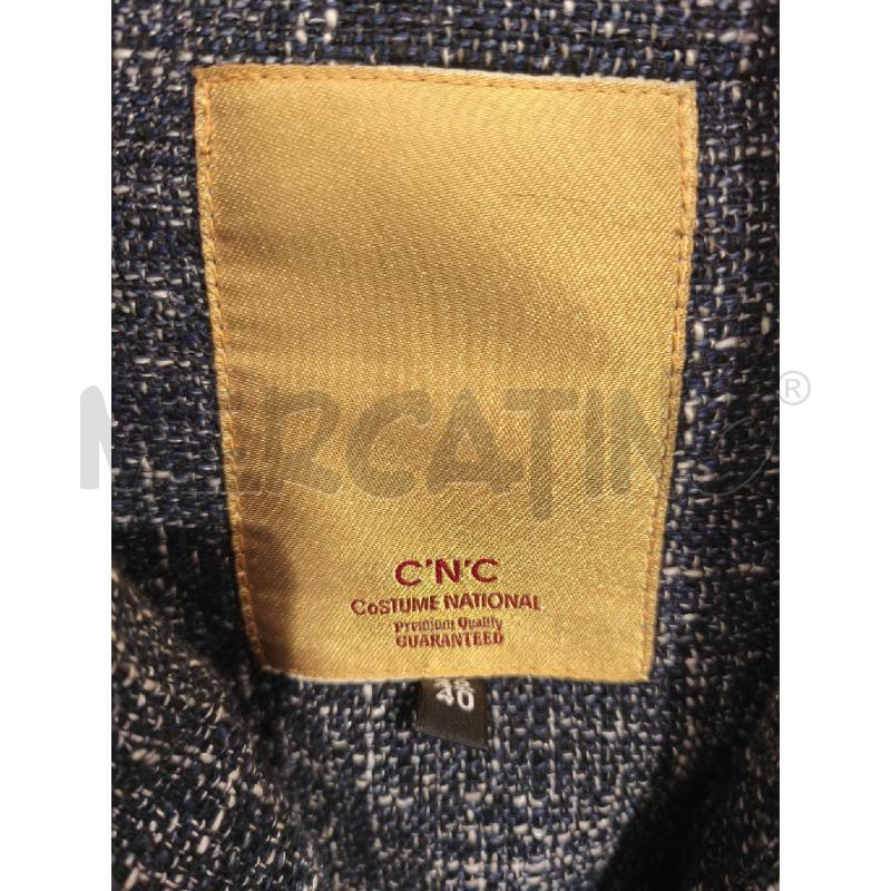 GIACCA DONNA CNC BIANCA BLU ZIP | Mercatino dell'Usato Campobasso 2