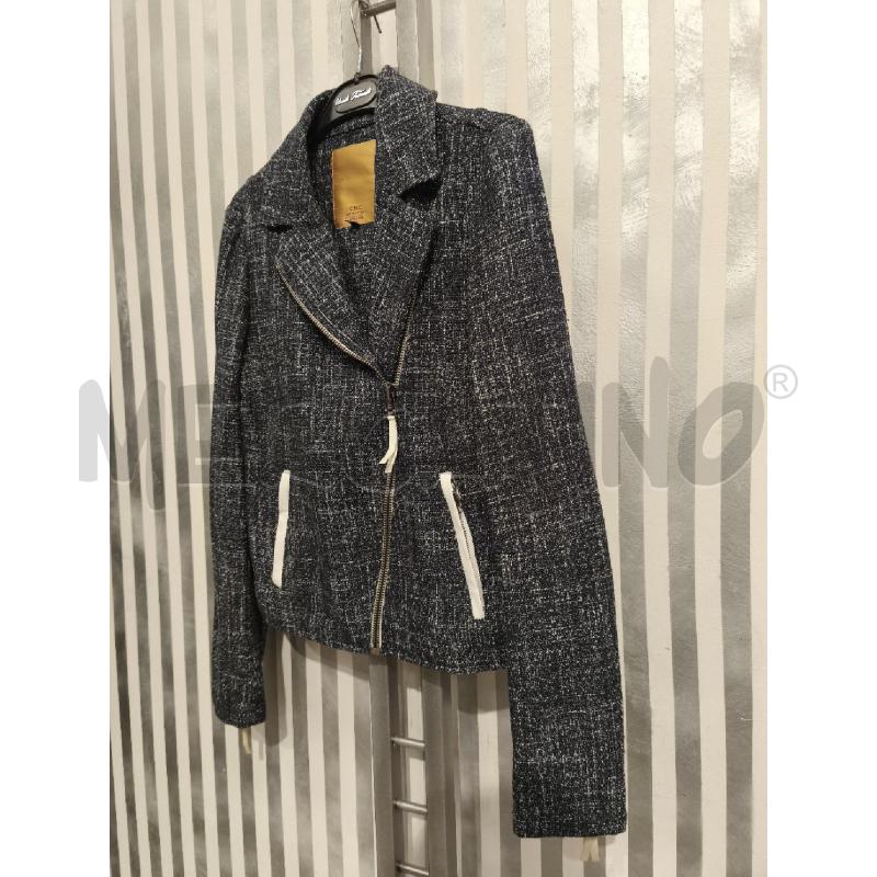 GIACCA DONNA CNC BIANCA BLU ZIP | Mercatino dell'Usato Campobasso 4