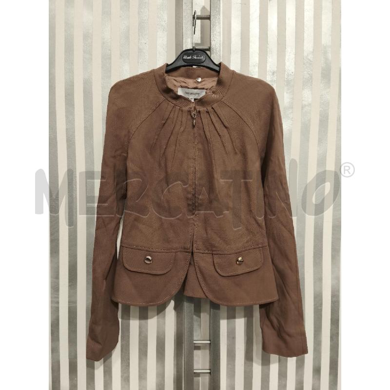 GIACCA DONNA CRISTINAEFFE BEIGE SCURO PENCES | Mercatino dell'Usato Campobasso 1