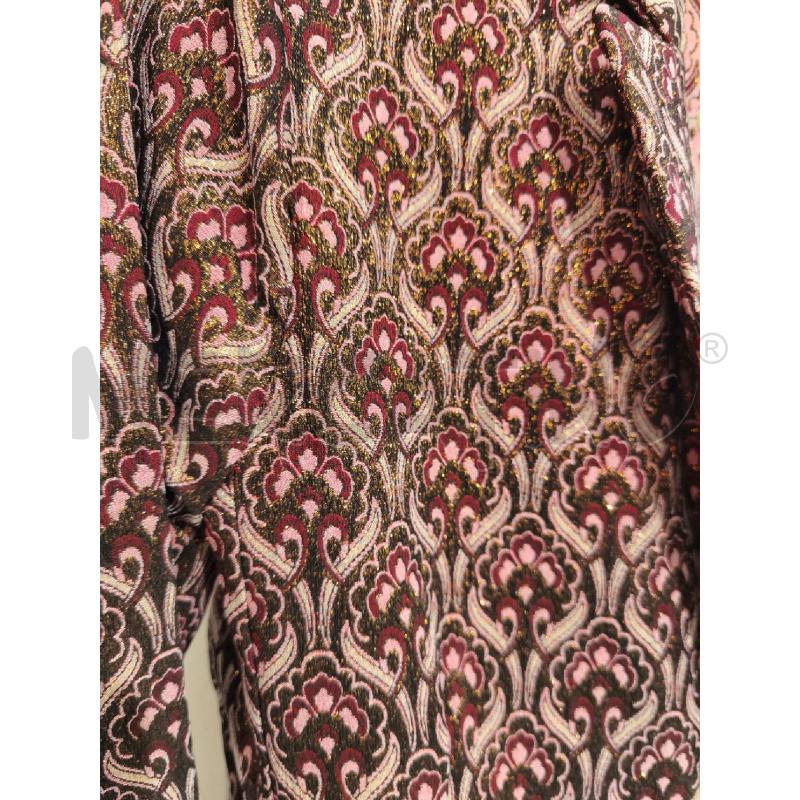 GIACCA DONNA DIXIE MARRONE E ROSA LUREX | Mercatino dell'Usato Campobasso 2