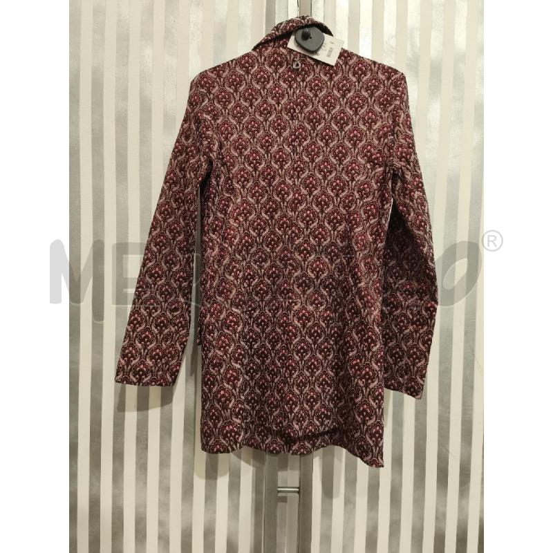 GIACCA DONNA DIXIE MARRONE E ROSA LUREX | Mercatino dell'Usato Campobasso 4