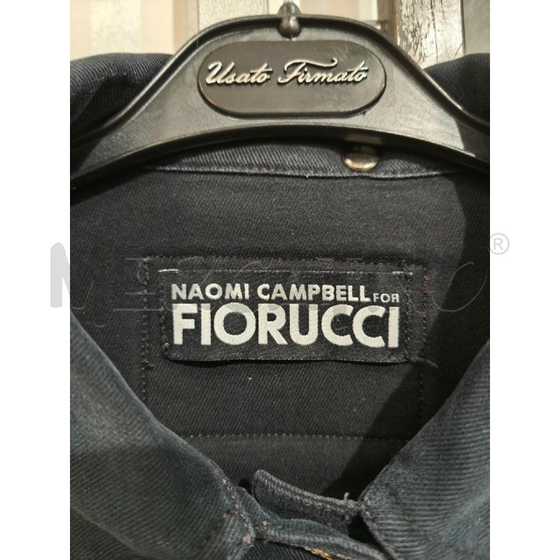 GIACCA DONNA FIORUCCI X NAOMI CAMPBELL BLU SCURO | Mercatino dell'Usato Campobasso 2