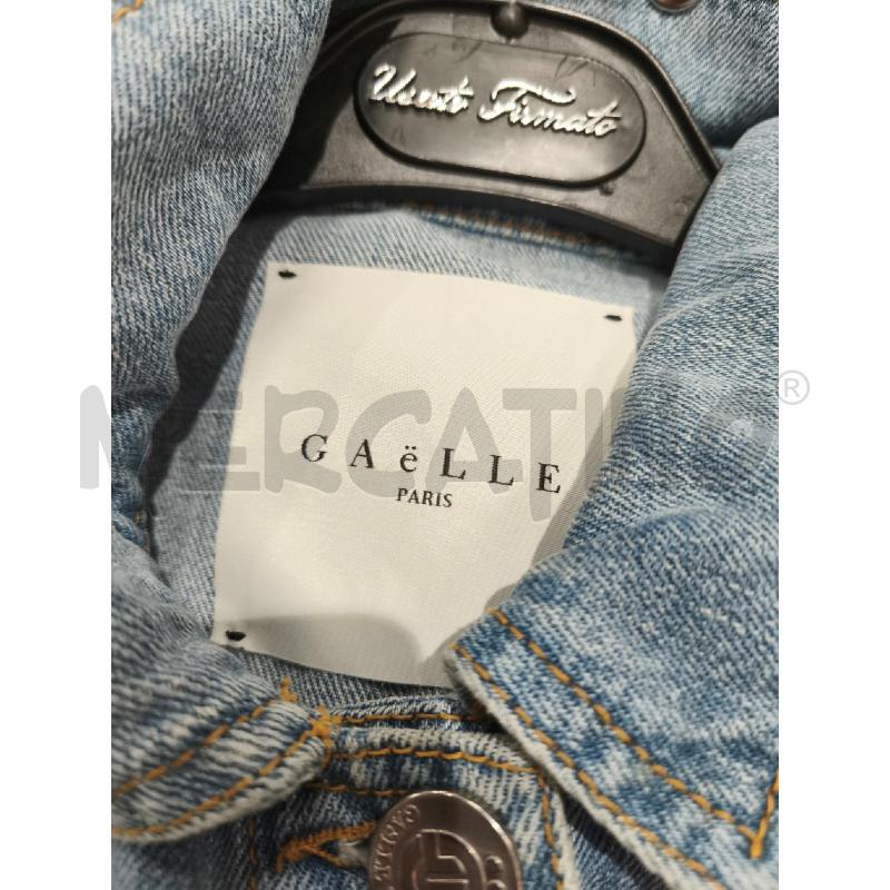 GIACCA DONNA GAELLE IN JEANS SOTTO TULLE NERO | Mercatino dell'Usato Campobasso 5