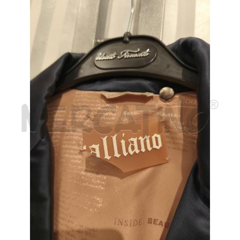 GIACCA DONNA GALLIANO BLU SATINATA | Mercatino dell'Usato Campobasso 2