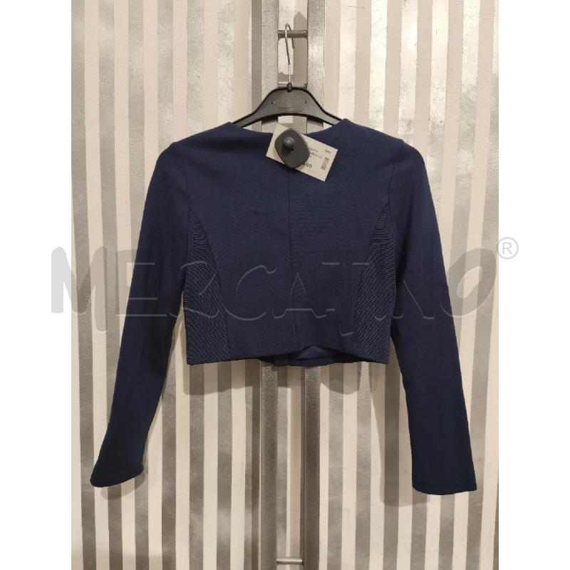 GIACCA DONNA GUESS CORTA BLU ZIP | Mercatino dell'Usato Campobasso 5