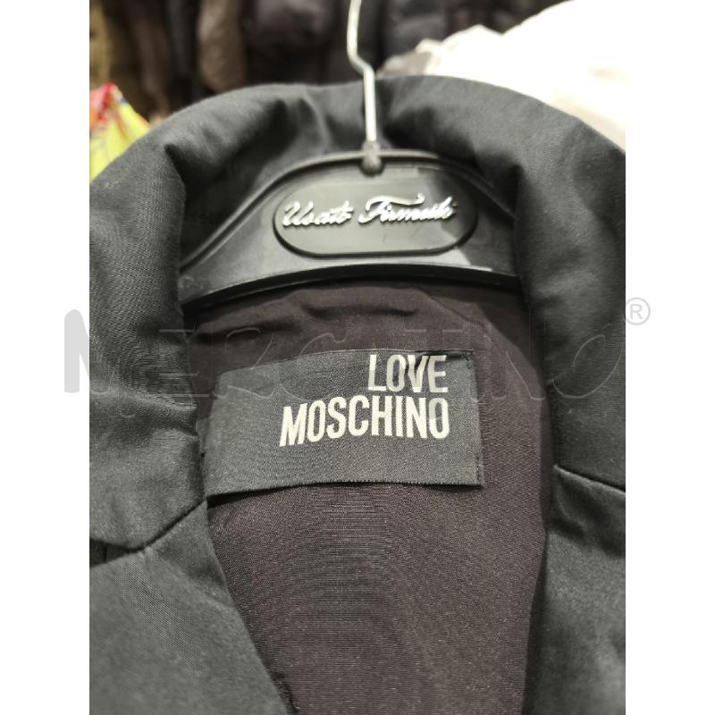 GIACCA DONNA LOVE MOSCHINO NERA BOTTONI PERLINE COLORATE | Mercatino dell'Usato Campobasso 5