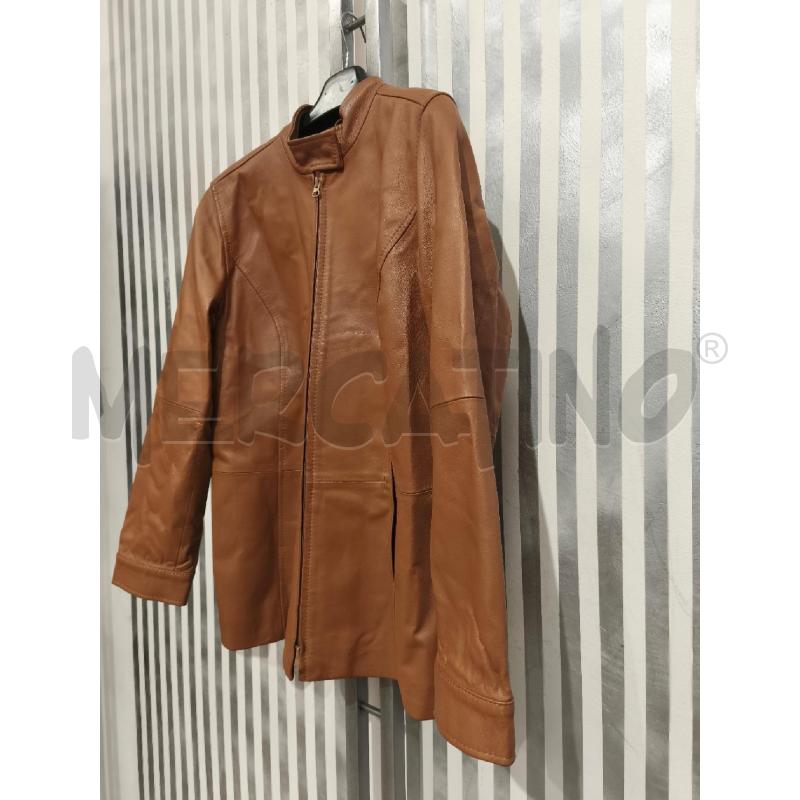 GIACCA DONNA PERSONA PELLE CARAMELLO | Mercatino dell'Usato Campobasso 4