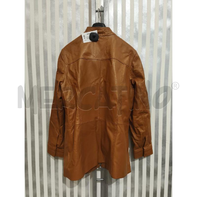 GIACCA DONNA PERSONA PELLE CARAMELLO | Mercatino dell'Usato Campobasso 5