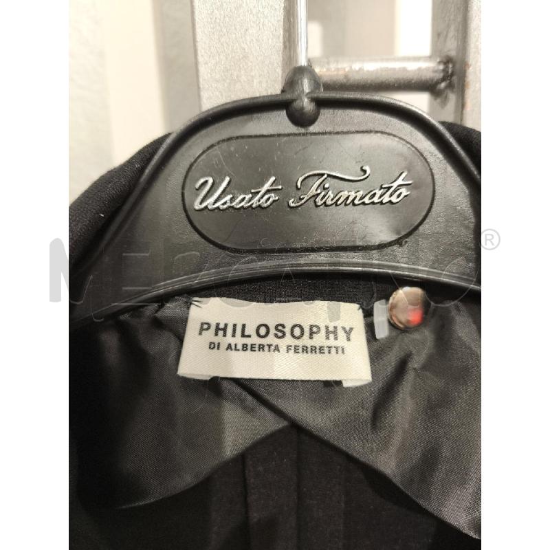 GIACCA DONNA PHILOSOPHY ALBERTA FERRETTI NERA | Mercatino dell'Usato Campobasso 2