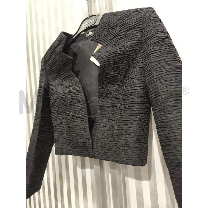 GIACCA DONNA PIANURASTUDIO NERA INCRESPATA | Mercatino dell'Usato Campobasso 4
