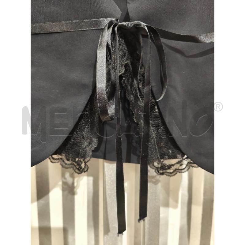 GIACCA DONNA PINKO BLU SCURO NASTRINO NERO | Mercatino dell'Usato Campobasso 3