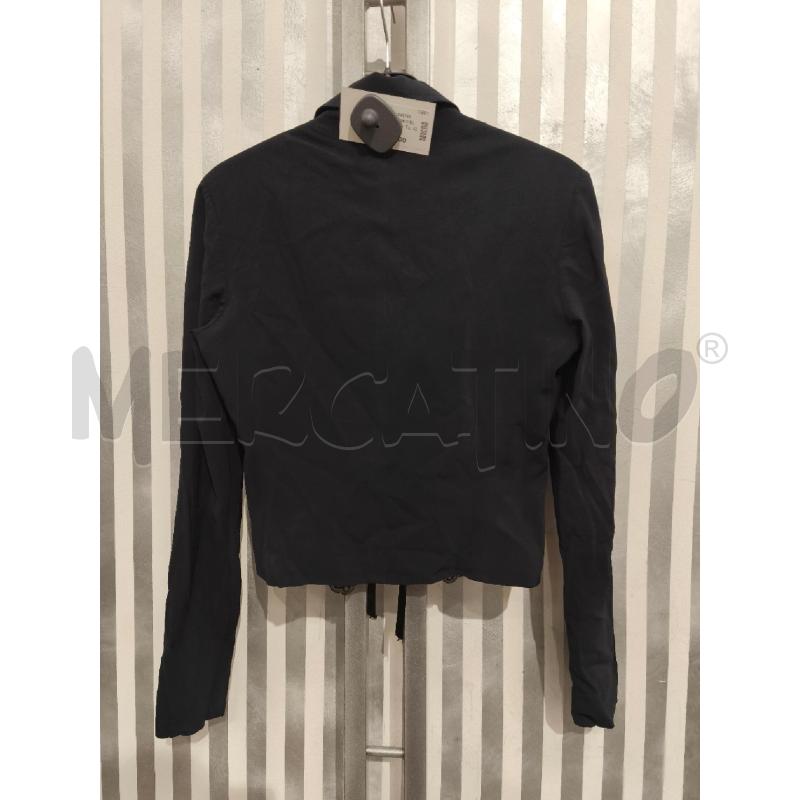 GIACCA DONNA PINKO BLU SCURO NASTRINO NERO | Mercatino dell'Usato Campobasso 5