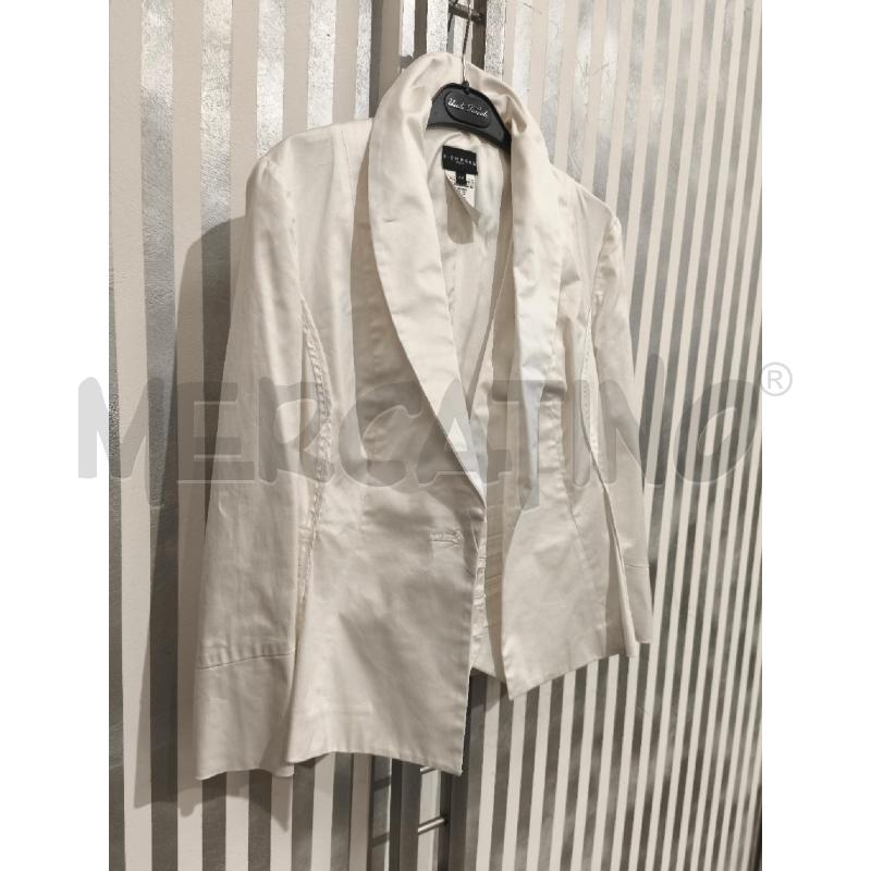 GIACCA DONNA RICHMOND CON GILET BIANCO | Mercatino dell'Usato Campobasso 3
