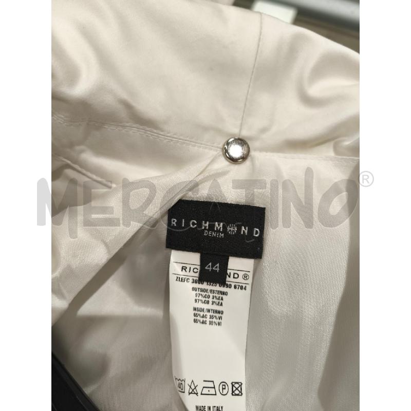 GIACCA DONNA RICHMOND CON GILET BIANCO | Mercatino dell'Usato Campobasso 5