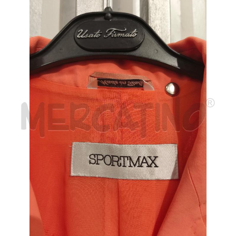 GIACCA DONNA SPORTMAX COLOR PESCA | Mercatino dell'Usato Campobasso 2