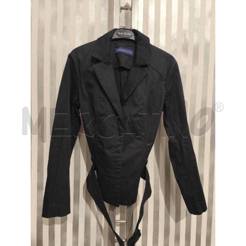 GIACCA DONNA TRUSSARDI JEANS BLU SCURO | Mercatino dell'Usato Campobasso 1