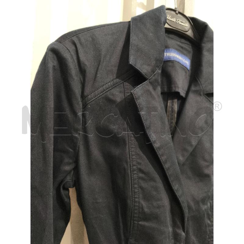 GIACCA DONNA TRUSSARDI JEANS BLU SCURO | Mercatino dell'Usato Campobasso 3
