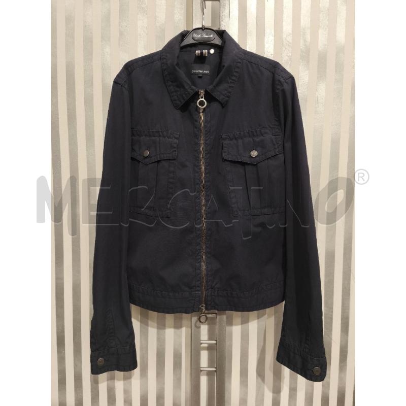 GIACCA UOMO CALVIN KLEIN JEANS BLU SCURO ZIP | Mercatino dell'Usato Campobasso 1