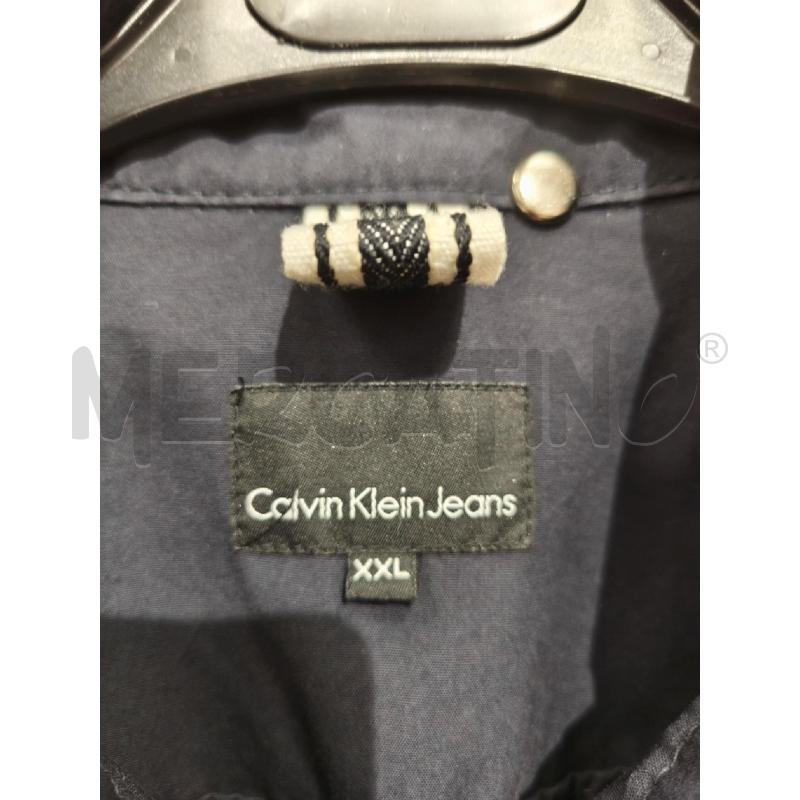 GIACCA UOMO CALVIN KLEIN JEANS BLU SCURO ZIP | Mercatino dell'Usato Campobasso 2