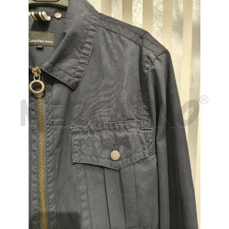 GIACCA UOMO CALVIN KLEIN JEANS BLU SCURO ZIP | Mercatino dell'Usato Campobasso 4