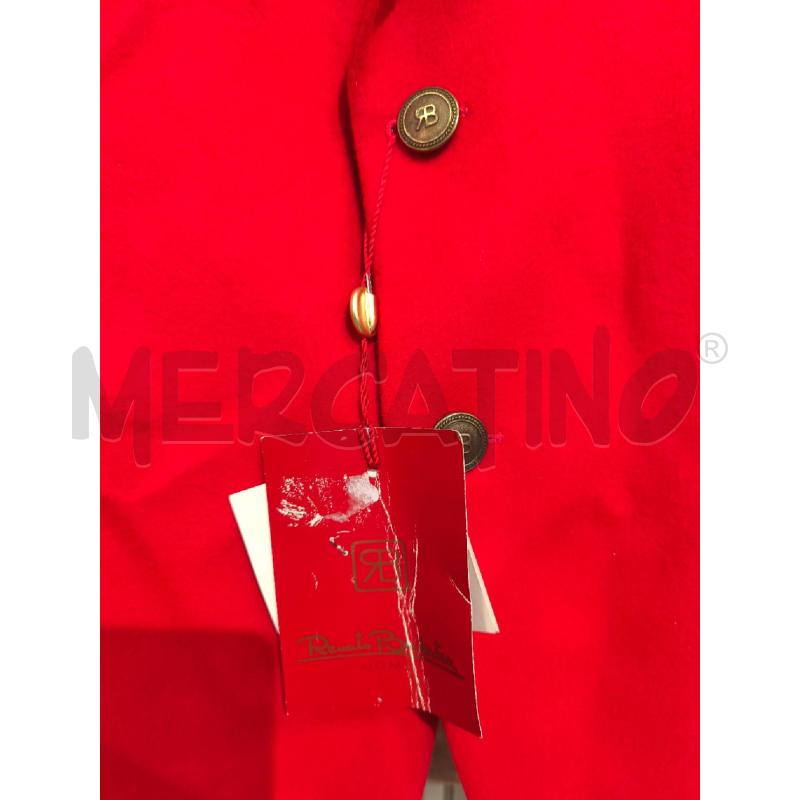 GIACCA UOMO RENATO BALESTRA ROSSA LANA E CASHMERE | Mercatino dell'Usato Campobasso 2